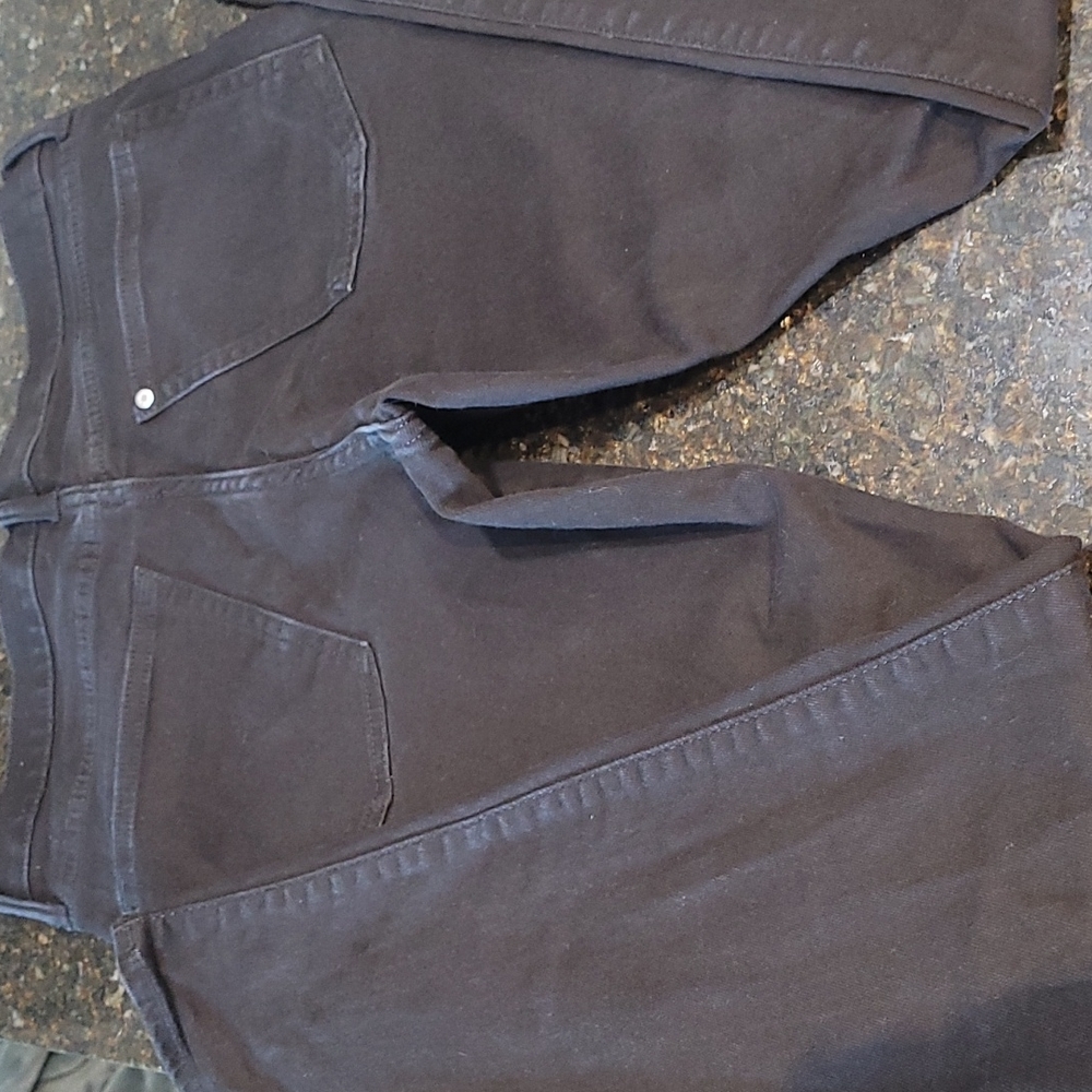 Skinny Coupe Moulante & Denim jeans 👖 size 33/32 black. - Picture 7 of 8